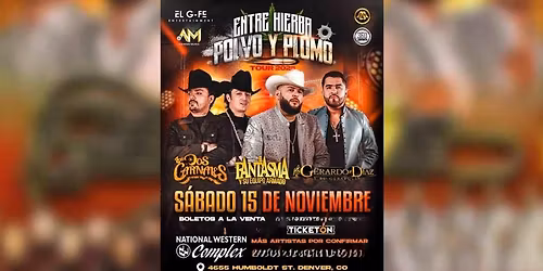 VIVA LA RAZA TOUR 2025 El Fantasma Y Gerardo Diaz in Denver