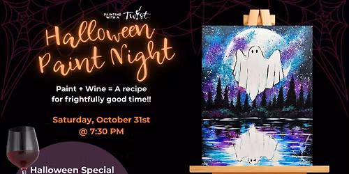Halloween Paint Night!! $5 off!