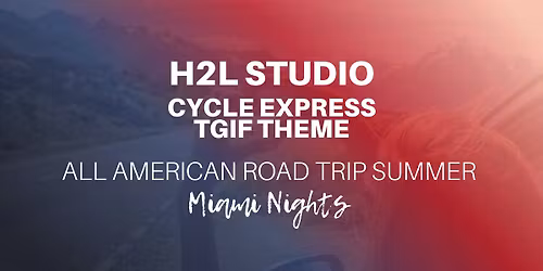 TGIF: Cycle Express Theme Ride- Miami Nights \ud83c\udf34\u2728