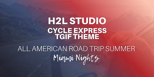 TGIF: Cycle Express Theme Ride- Miami Nights \ud83c\udf34\u2728