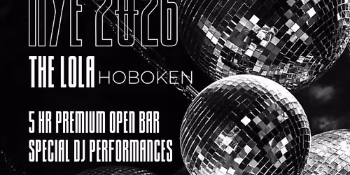 Hoboken's Trendy Bar Scene NYE Party