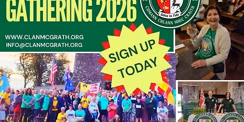 2026 Clan McGrath International Gathering