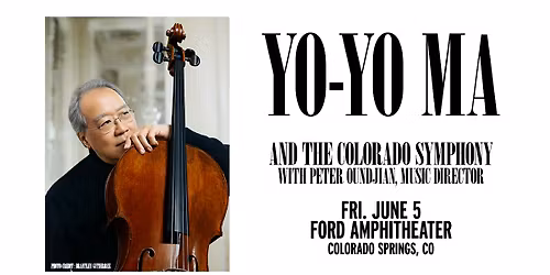 Yo-Yo Ma with the Colorado Symphony