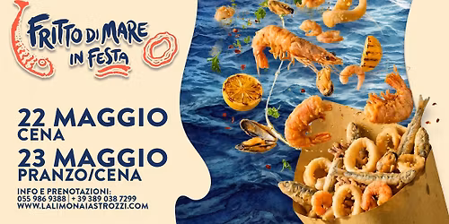 FRITTO DI MARE in Festa \u2022 FIRENZE \u2022 La Limonaia Strozzi