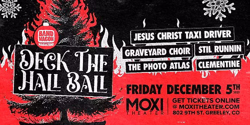 BandWagon Magazine's DECK THE HALL BALL at Moxi Theater