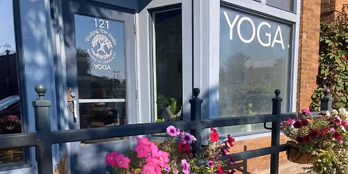 Yoga on Main Street in Oregon