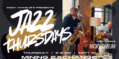 Jazz Thursdays: Ricky Sweum