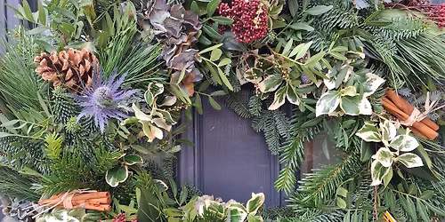 Christmas Door Wreath Workshop Whitchurch Art and Craft Hub