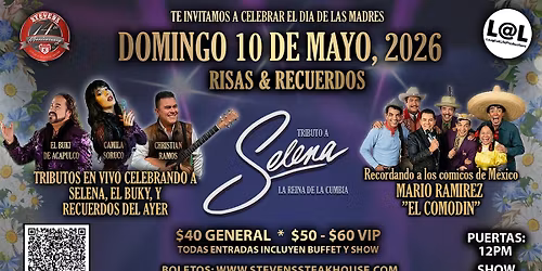 Dia De Las Madres - Show & Buffet