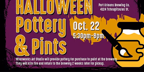 Halloween Pottery & Pints