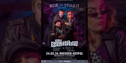 The Sensitives + Special Guest: WENDY SUCKS