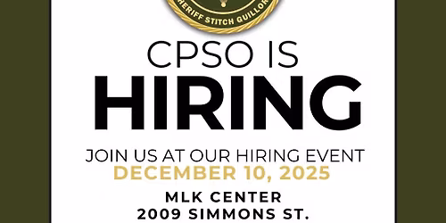 CPSO Hiring Day