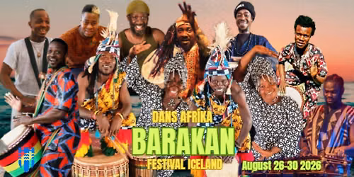 Dans Afr\u00edka Barakan Festival Iceland Concert & Party