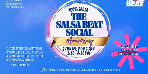The Salsa Beat Social - 1st Anniversary!