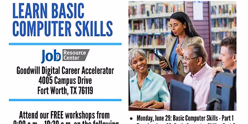 Learn Basic Computer Skills - Campus Drive 