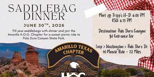 Saddlebag Dinner
