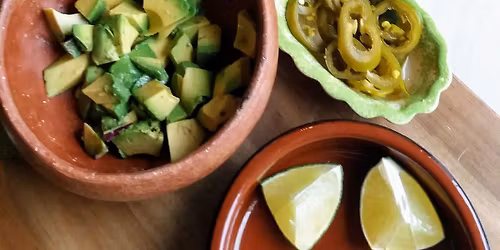 Pop up cafe and shop. Mexican soup, quesadillas, tea and coffee, browse our products\/collect orders