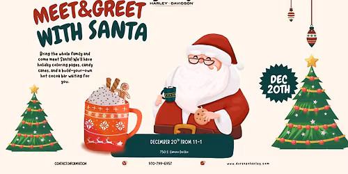 Meet & Greet with Santa!