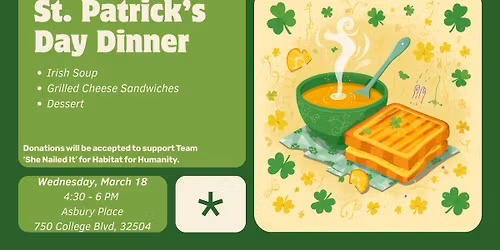 St. Patrick's Dinner - Habitat Women Build Fundraiser