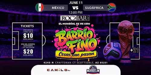 Mexico vs South Africa FIFA WORLD CUP 2026