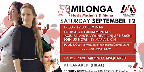 MSQUARED Milonga 