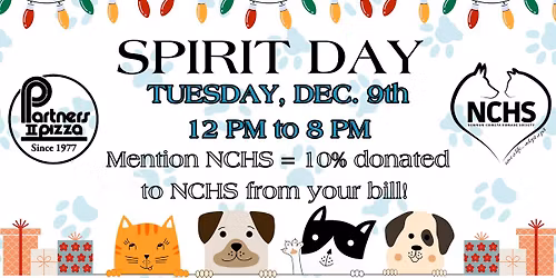 Partners Pizza Spirit Fundraiser for NCHS