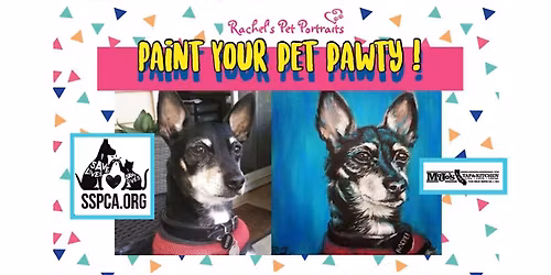 Paint Your Pet Pawty! FUNdraiser\/Adoption Event FUR SSPCA! At MoJo\u2019s!!