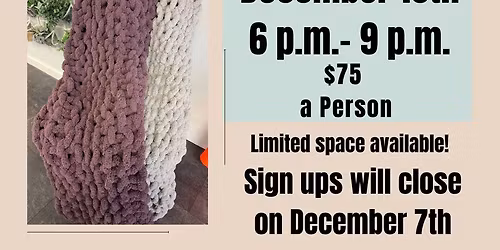 Chunky Blanket Workshop