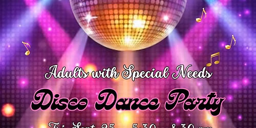 Woman\u2019s Club of Lacey Adults with Special Needs Disco Dance Party