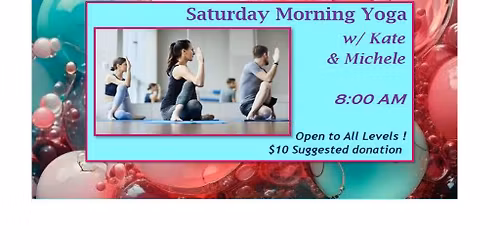 OM Belvidere Saturday Yoga with Kate and Michele