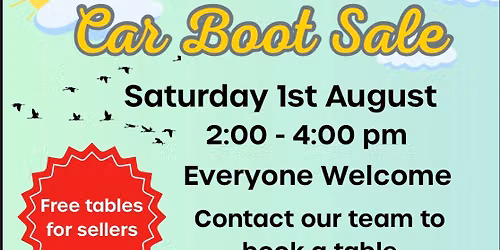Alex Wood Car Boot Sale