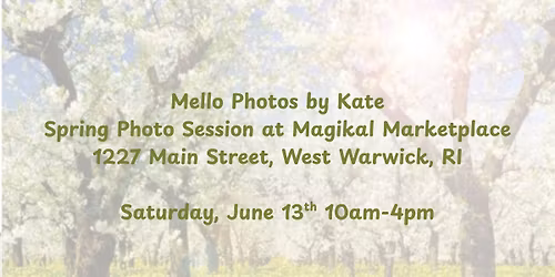 Spring Photo Session with Mello Photos by Kate