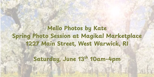 Spring Photo Session with Mello Photos by Kate
