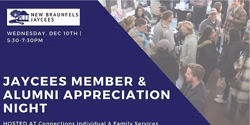 Jaycees Member & Alumni Appreciation Night