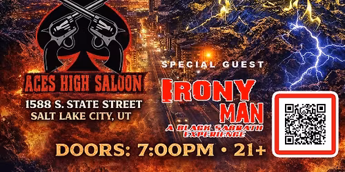 Cali Maiden, A Rock Legend, & Irony Man - At Aces High Saloon 