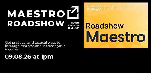Maestro Roadshow - West Seattle