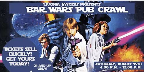 LIV 2026 Bar Wars Pub Crawl