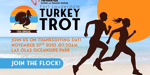 14th Annual Memorial Cardiac & Vascular Ft Lauderdale Turkey Trot