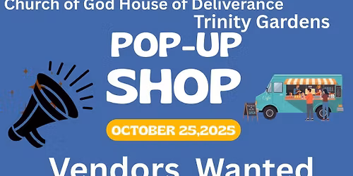 Pop up Vendor Shop