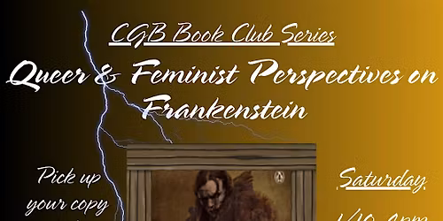 CGB Book Club Series- Frankenstein