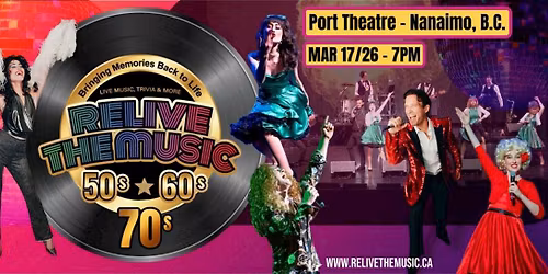 Relive the Music 50s, 60s, and 70s Show at Centennial Theatre