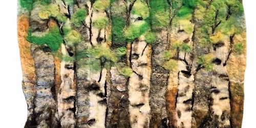 Wet Felted Woodland with Eve Marshall