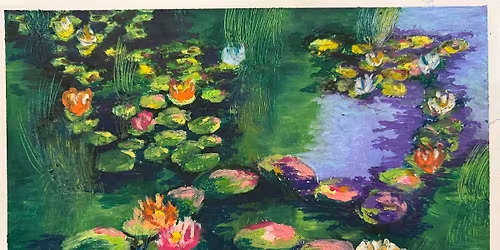 Where Lillies Grow Pastel Art Class