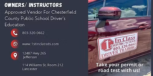 8 Hour Driver Training Class- Lancaster