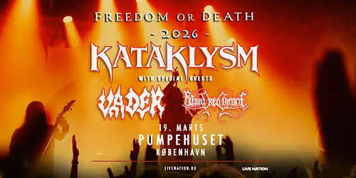Kataklysm - Freedom Or Death tour 2026 \/\/ Pumpehuset