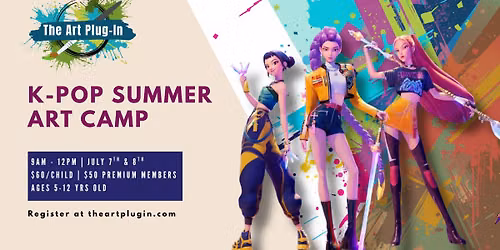 K-Pop Summer Art Camp - 2 days