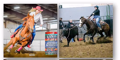 Country Heart Round-Up Camp! Roping and Barrels with Horse Show for Family to Attend!