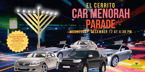 El Cerrito Car Menorah Parade