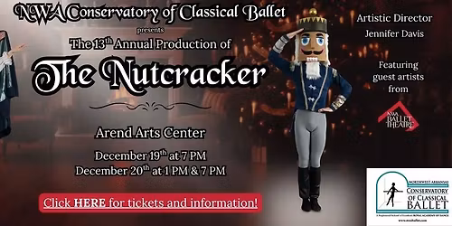 Ballet Arkansas: Magic of the Nutcracker at Harry M Cornell Arts and Entertainment Complex