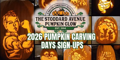 Pumpkin Carving for the 2026 Stoddard Avenue Pumpkin Glow